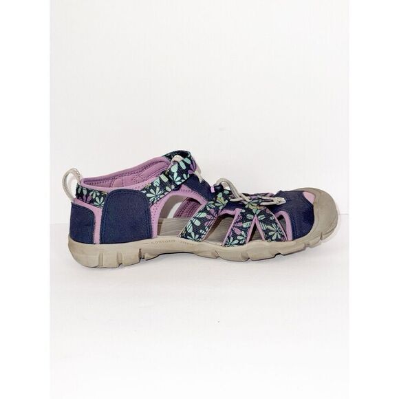 KEEN Waterproof Seacamp II CNX Washable Swim Outdoor Shoes Sandals Youth 5 Kids - Picture 11 of 16